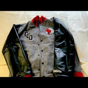 Cashletes varsity jacket large